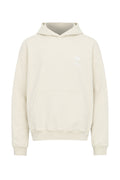 Cream Cotton Embroidered A-T FIVE Hoodie