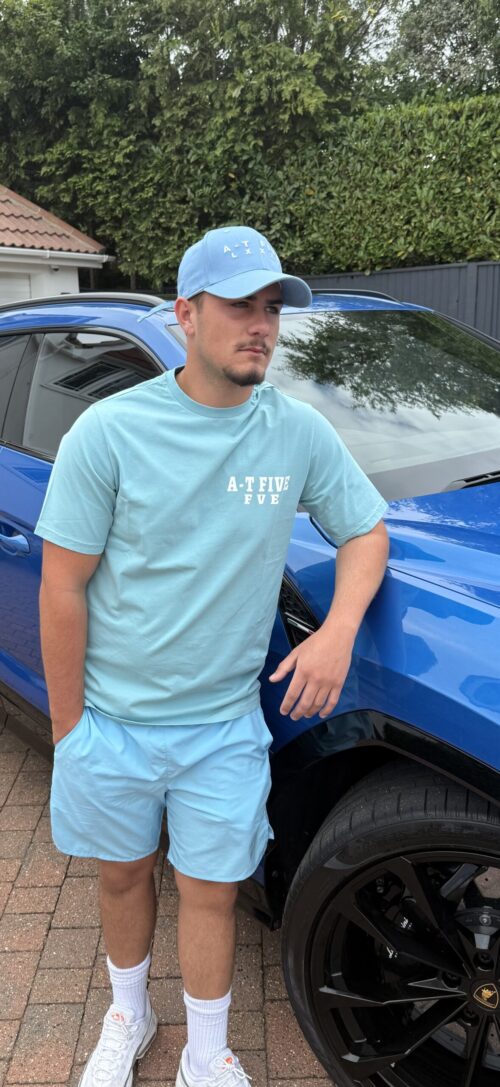 First Edition Back Print Blue Front