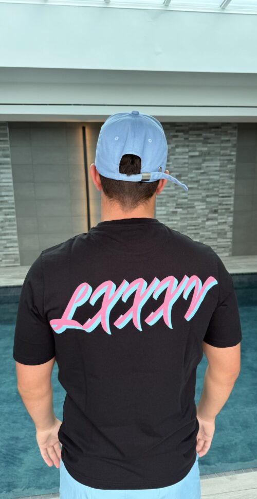 Miami Style Retro Back Black